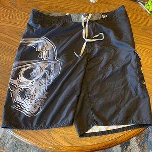 Metal Mulisha board shorts 38”